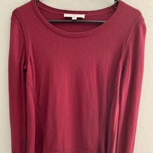 Loft maroon sweater